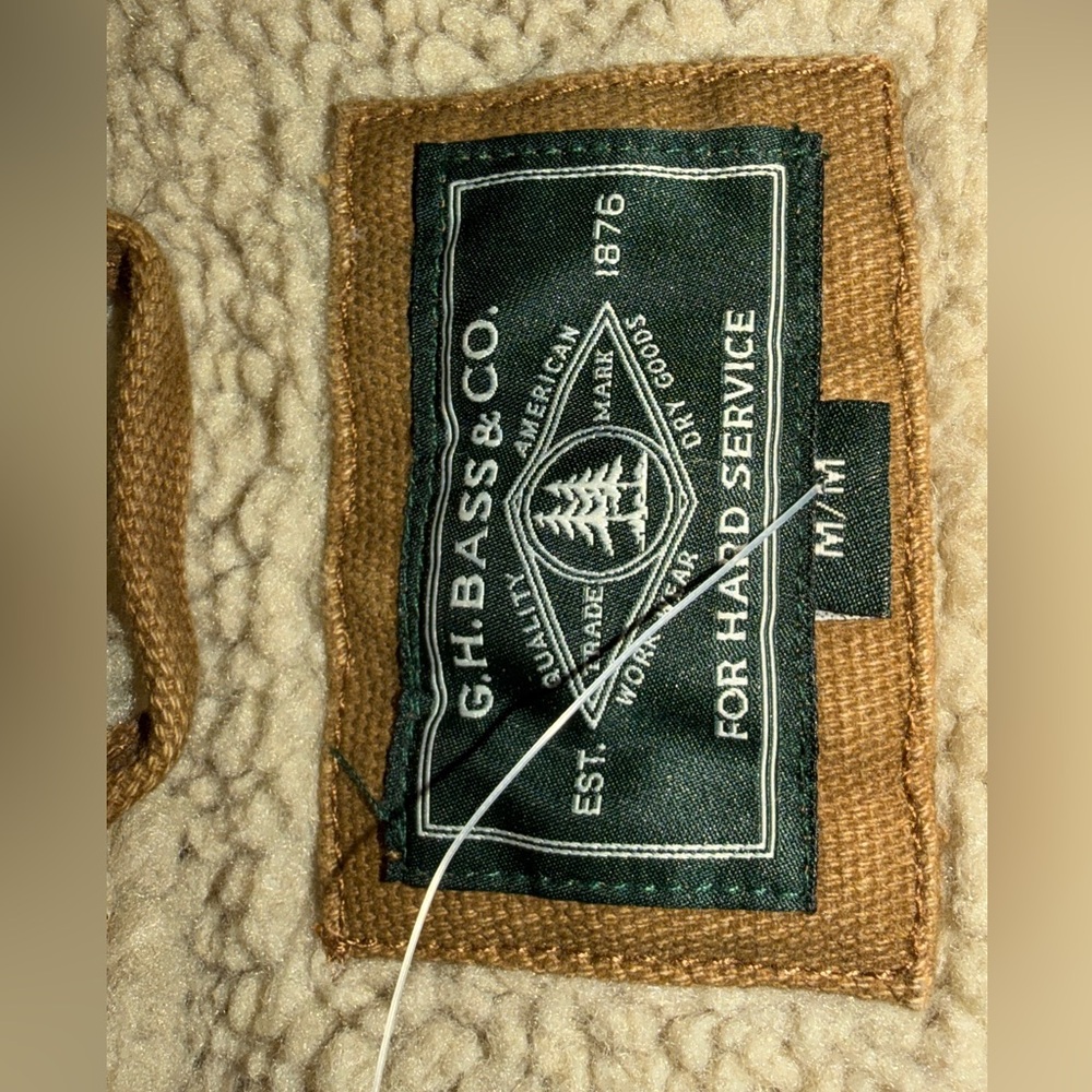 G.H. Bass & Co. Tan and Cream Men's Bag
